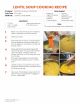 Naf Naf Lentil Soup Cooking Recipe Card