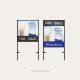 Real Estate Sign Frame